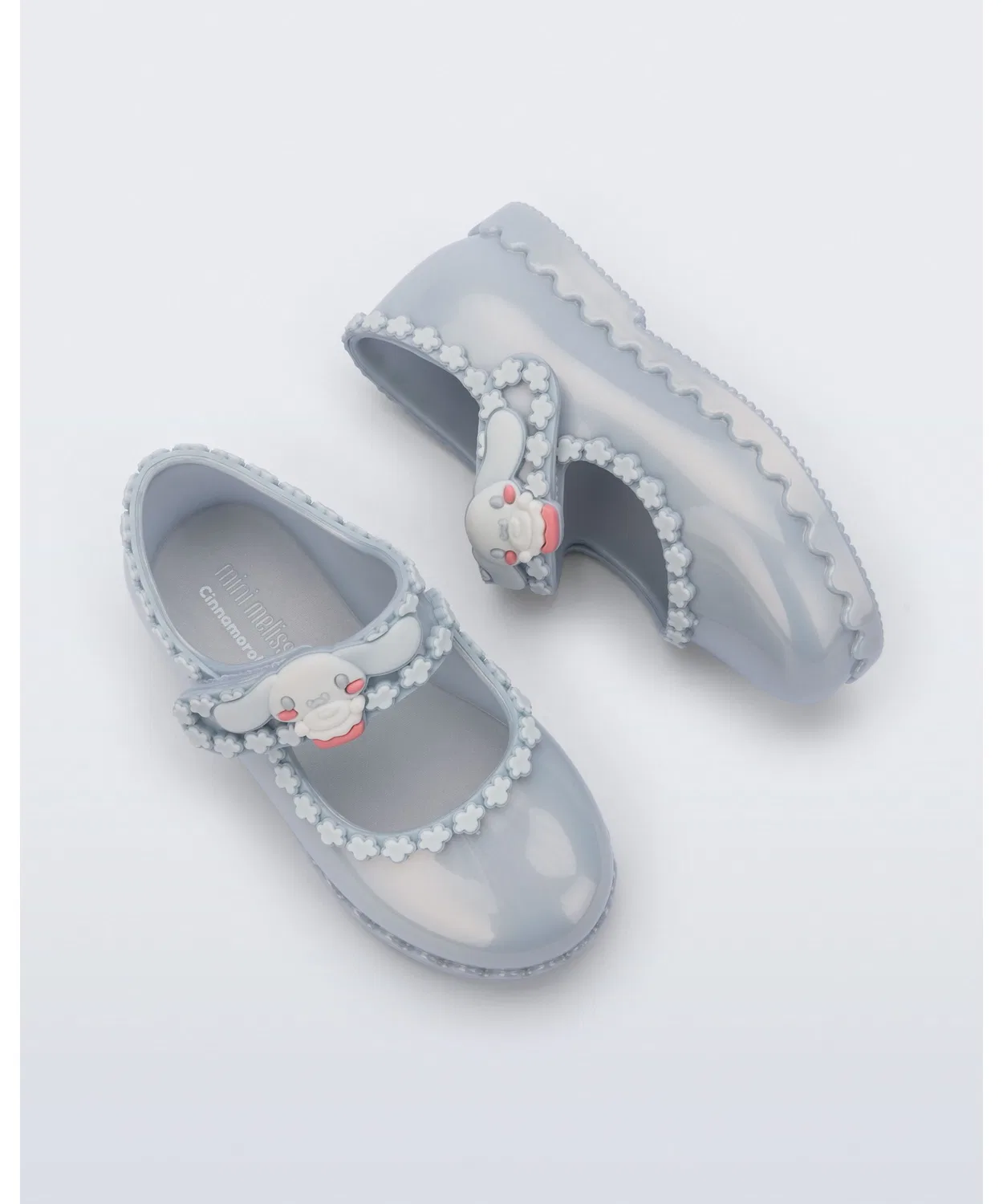 Детские балетки Melissa с принтом Hello Kitty, модель MINI MELISSA HIP BALLERINA + HELLO KITTY AND FRIENDS BB, Blue