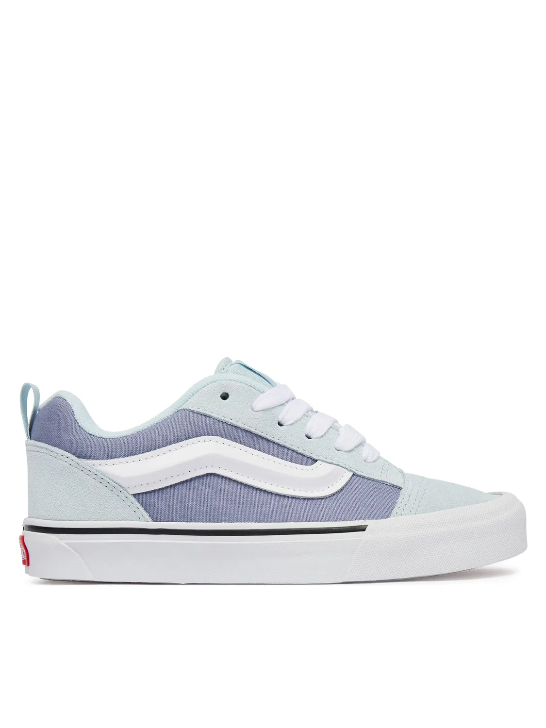 Тканевые кроссовки для девочки Knu Skool Vans, голубой