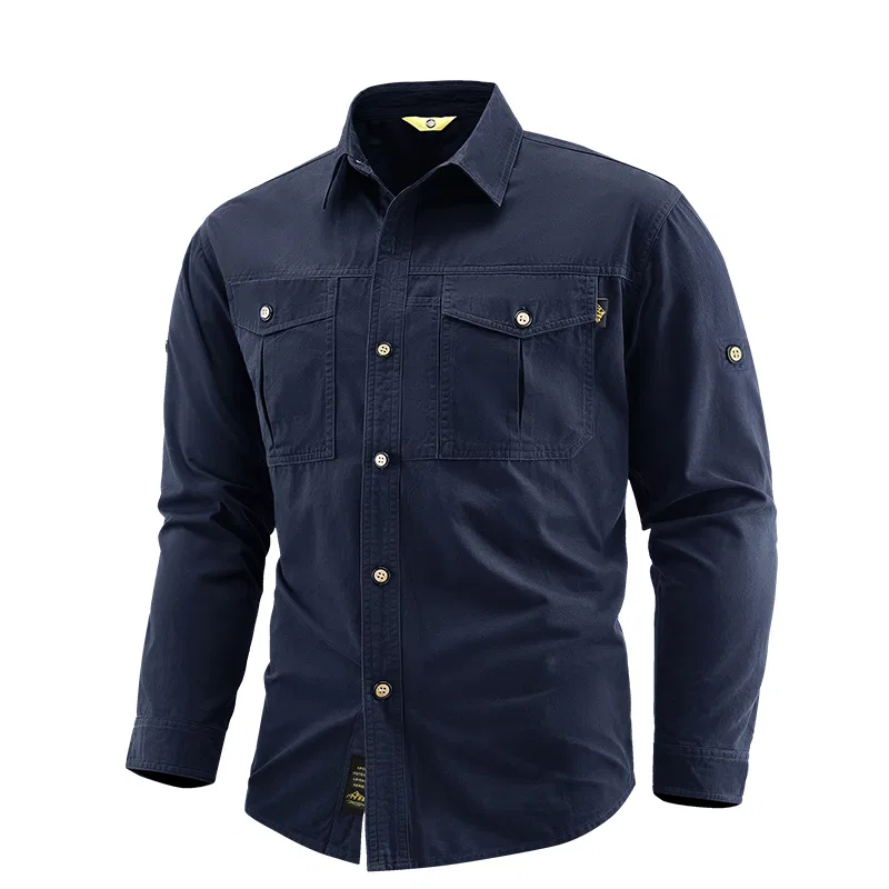 Детская рубашка с лацканами Sugarfunk, Upgraded Dark Blue