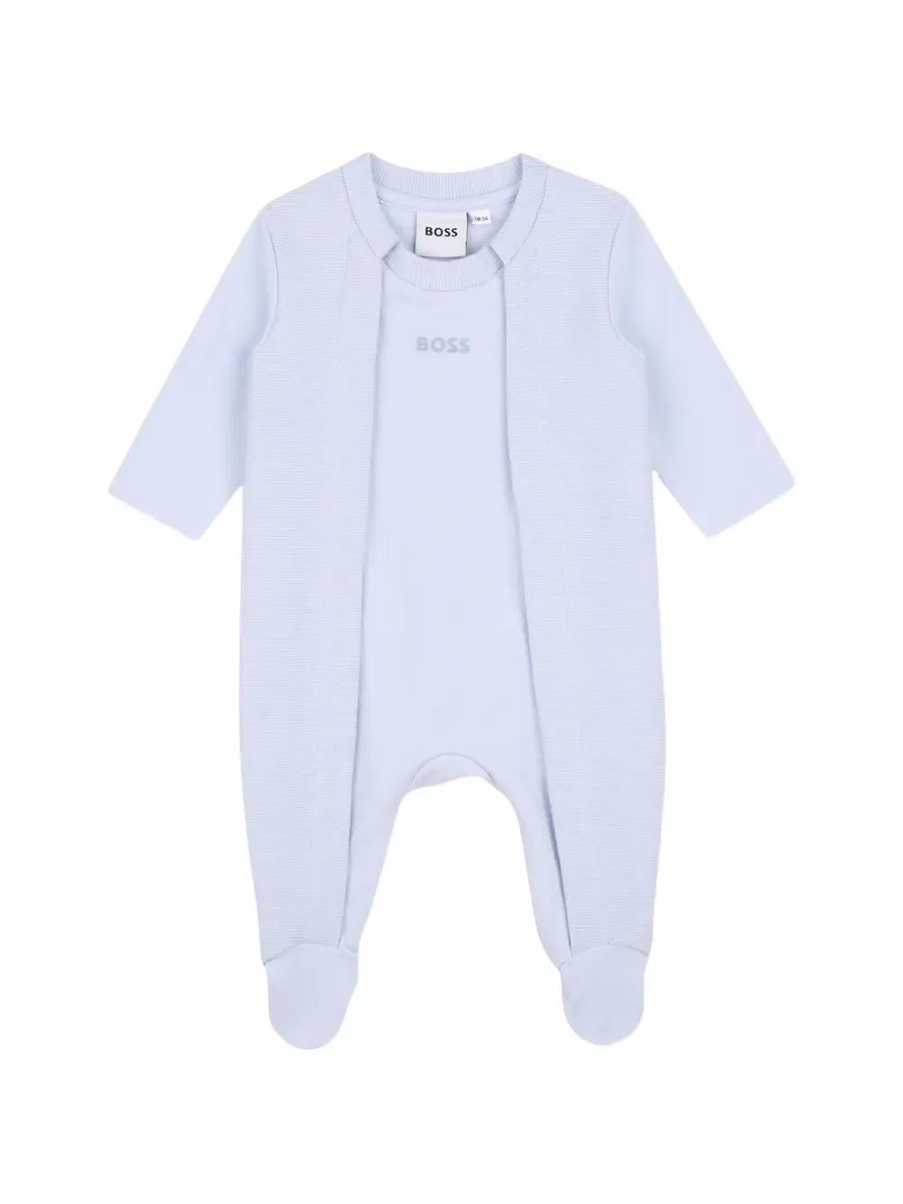 Пижама с логотипом BOSS Kidswear, синий