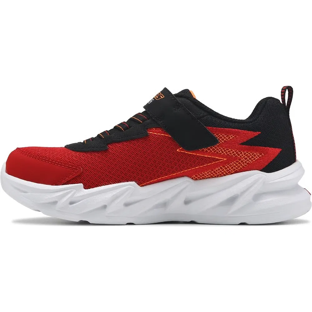 Детские кроссовки с подсветкой Light Surge Skechers, Red/Black — фото 3