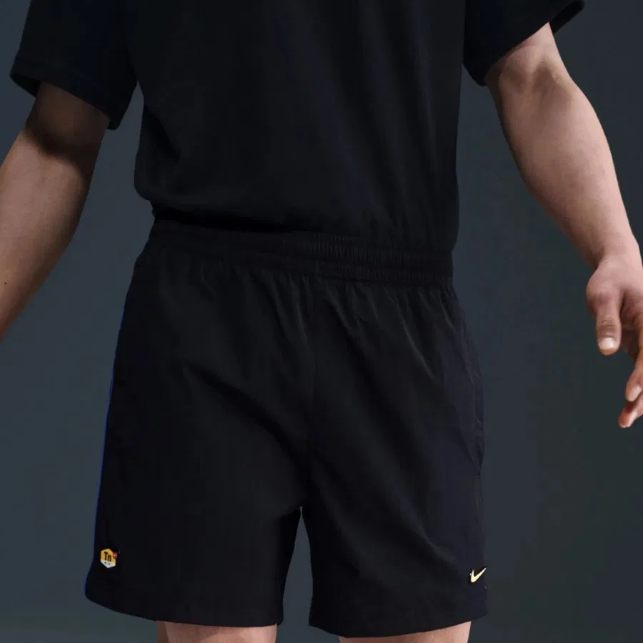 Шорты спортивные с принтом Tn Woven Nike, Черный