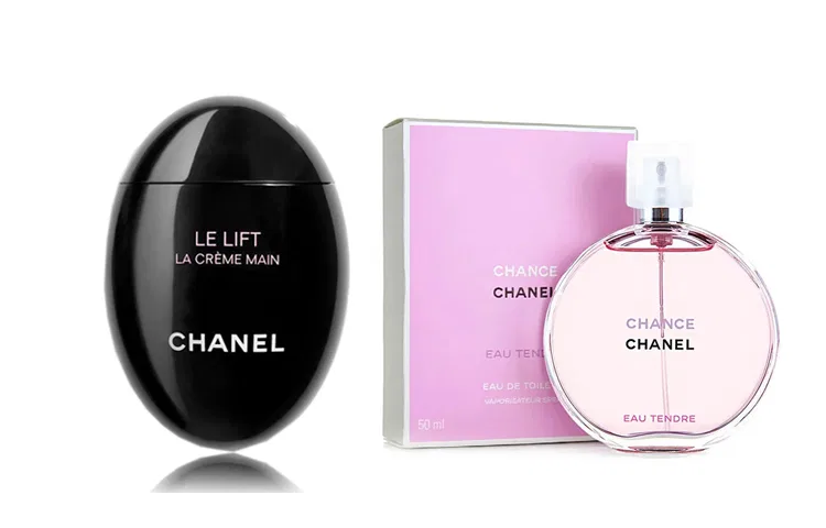 Набор: укрепляющий крем для рук и парфюмерная вода, Black Wisdom Firming Hand Cream 50ml + Encounter Tender Love Perfume EDT 50ml, CHANEL, Black Wisdom/Encounter Tender Love