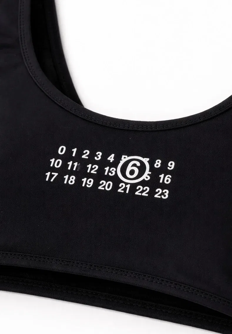 Комплект бикини «Слип» Mm6 Maison Margiela, Black — фото 3
