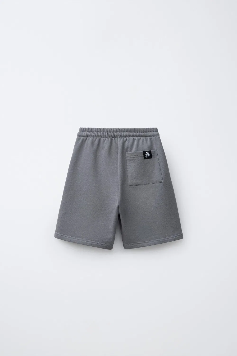 Бермуды с принтом граффити ZARA, Anthracite Grey — фото 2
