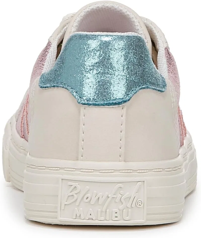 Детские кроссовки для девочек Amaze-k Blowfish Malibu, Off White/Pink Metallilc — фото 4