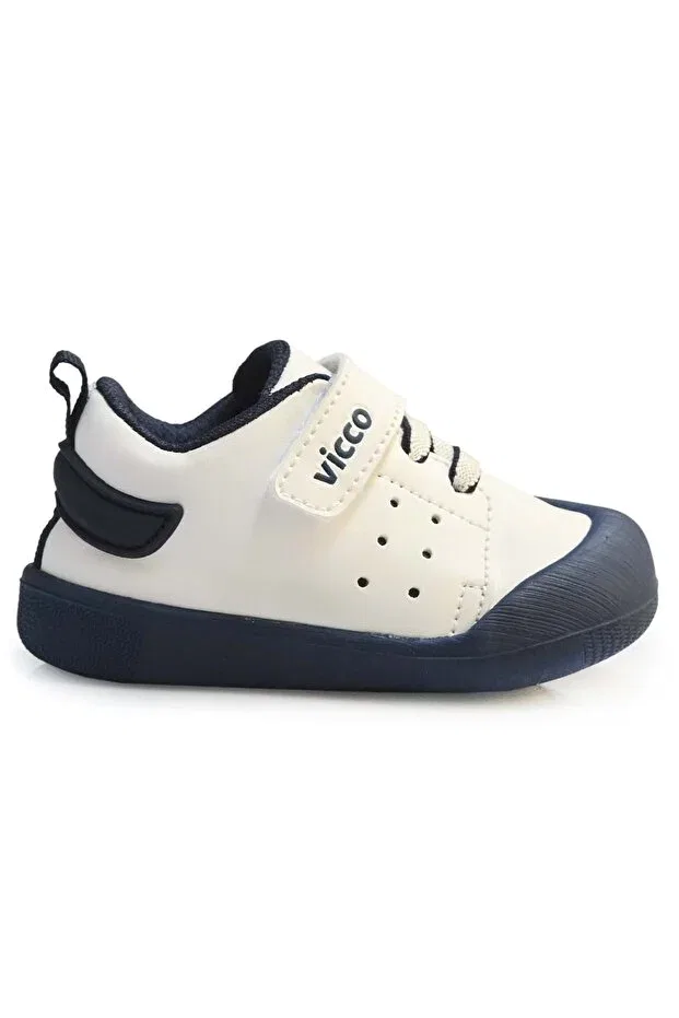 Детские спортивные туфли для девочек ортопедические Vicco, Navy Blue — фото 2
