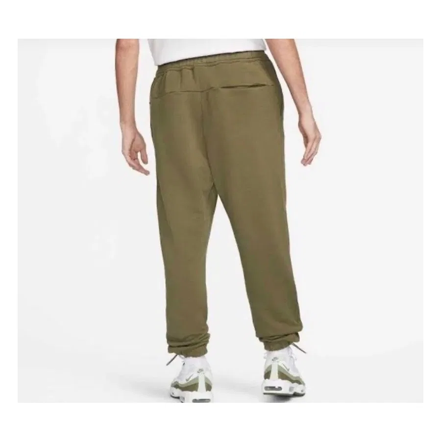 Спортивные штаны свободного кроя с утяжкой на поясе Nike Sportswear Air Jogger, Хаки — фото 3