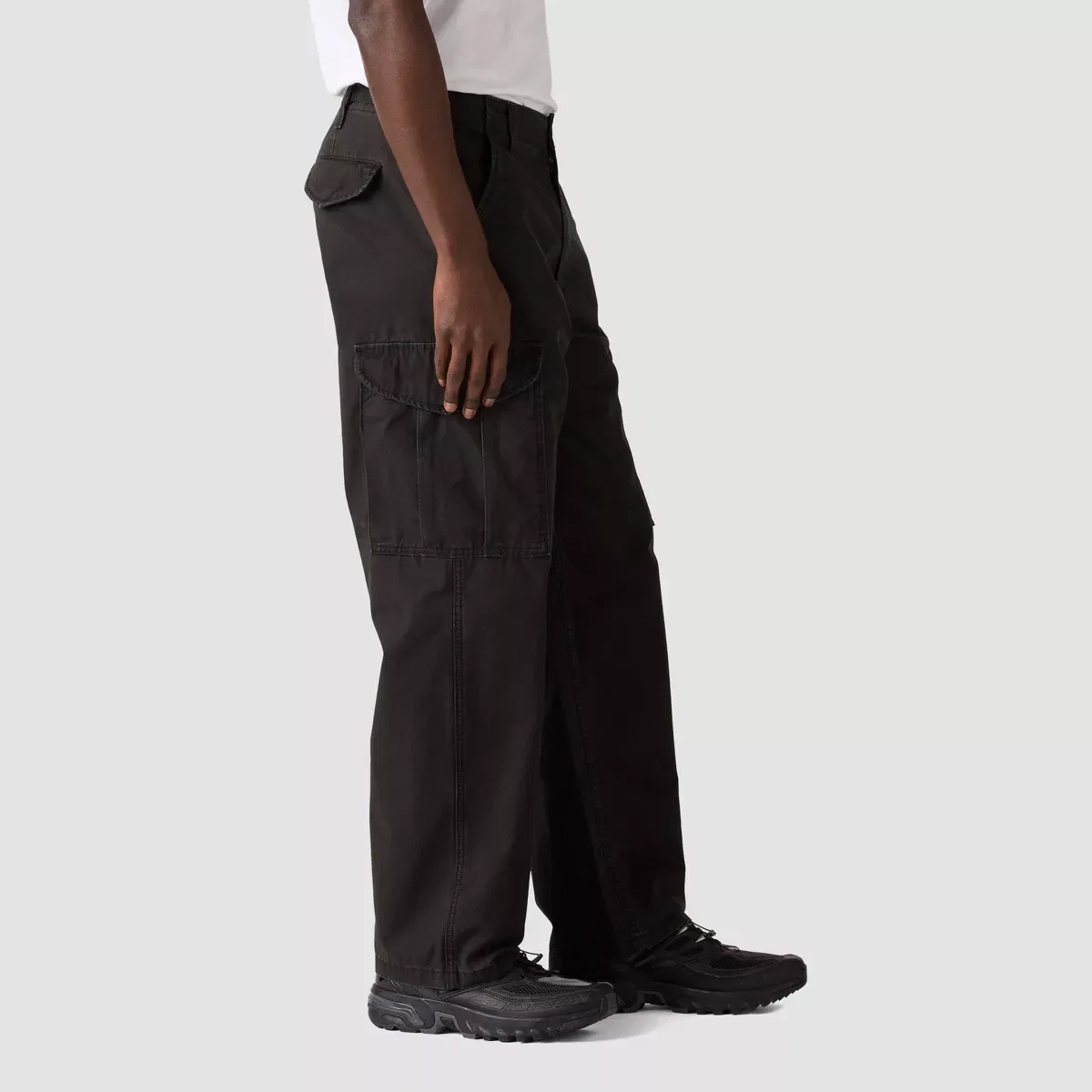 Мужские карго-брюки свободного кроя XX Cargo Baggy Levi's, Black — фото 3
