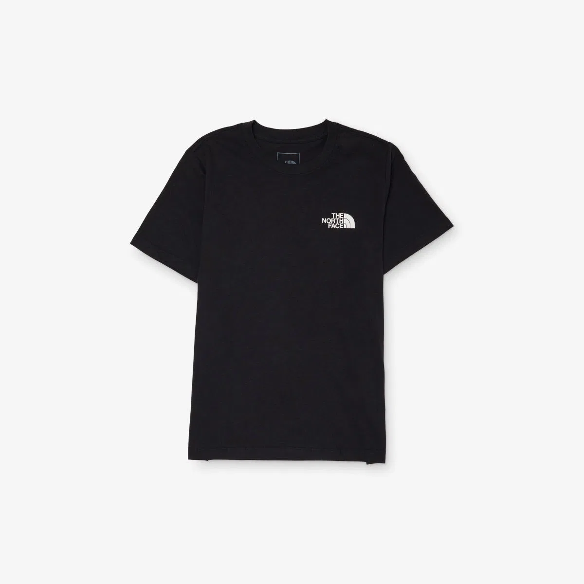 Хлопковая футболка с логотипом, размеры XS-xxl, возраст 6-18 лет The North Face, черный