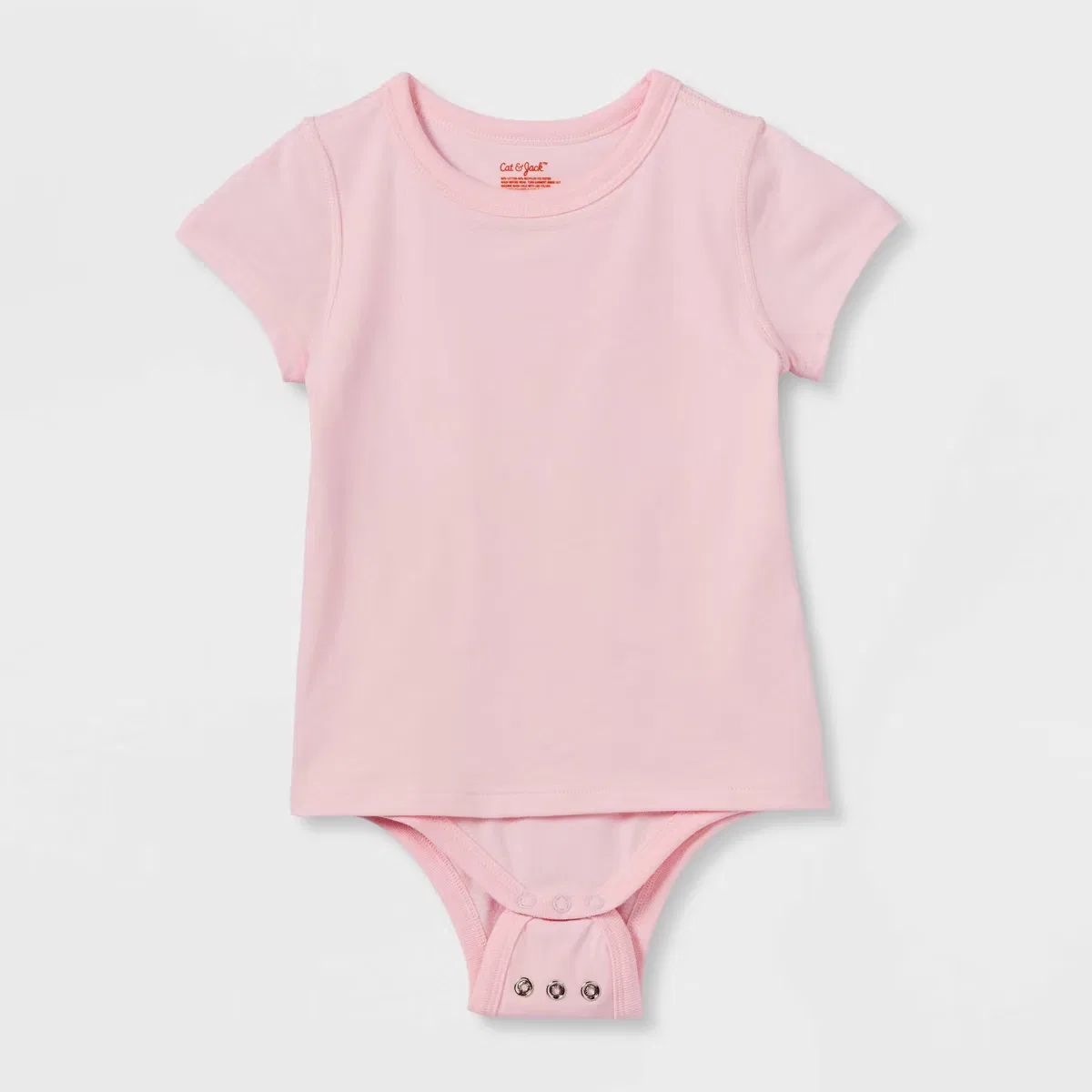 Боди-комбинезон с коротким рукавом с доступом к животу Cat & Jack, Light Pink