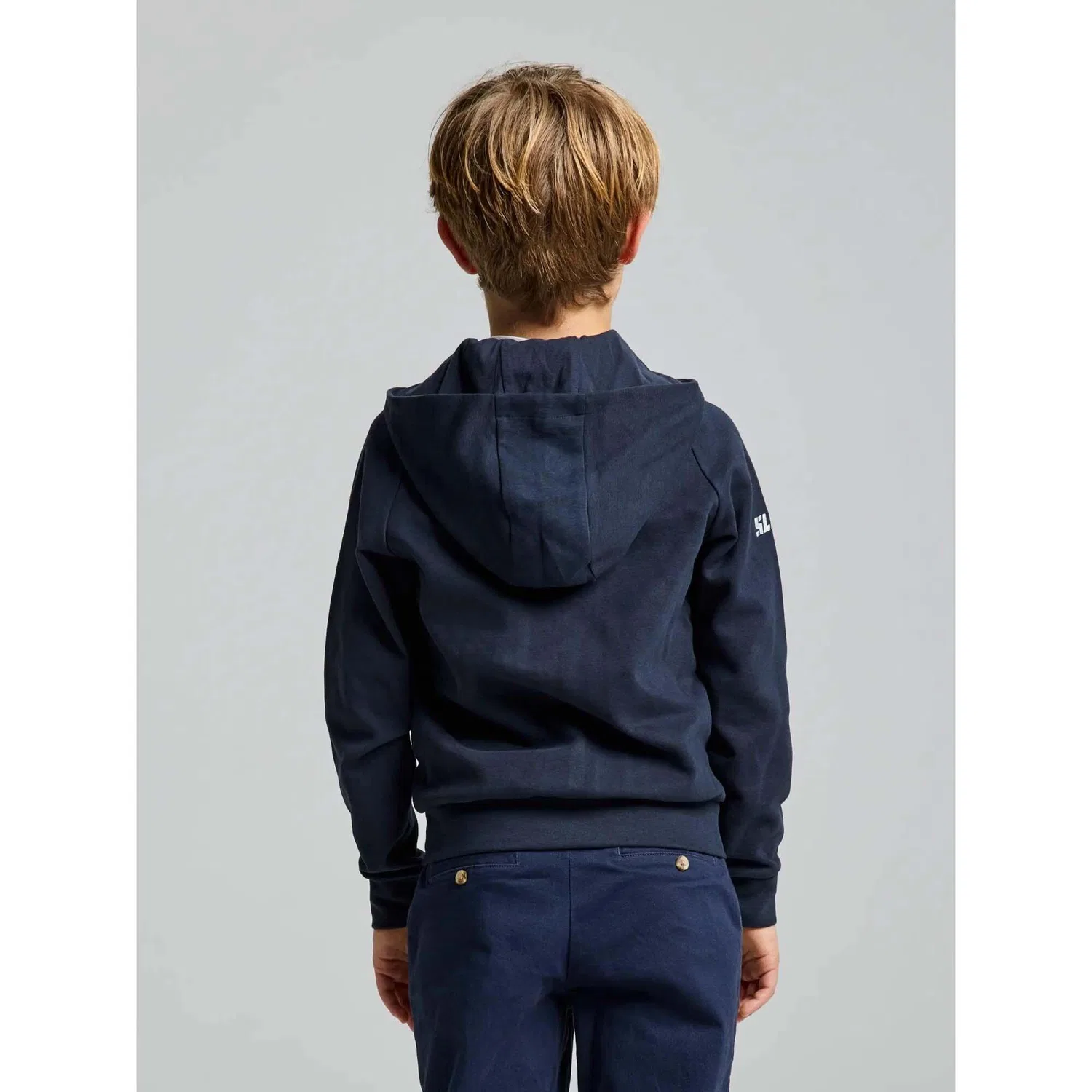 Детское худи с капюшоном и молнией Slam Sweatshirt Jr Deck Fz Hoodie Slam, Цвет: BLAU — фото 2