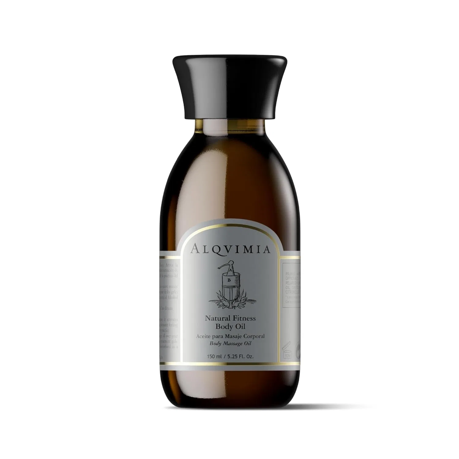 Масло для тела Alqvimia Natural Fitness Body Oil, 150 мл, Миндаль