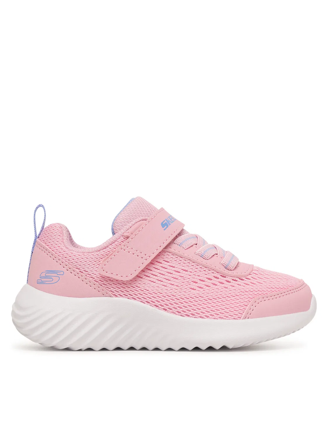 Кроссовки для девочки Bounder-Free and Easy Skechers, светло-розовый