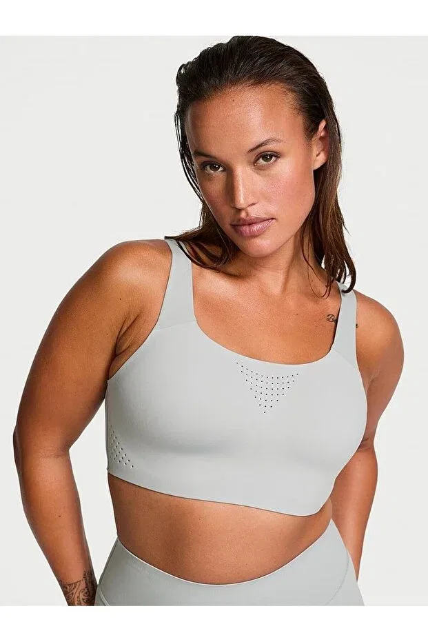 Женский спортивный бюстгальтер с максимальной поддержкой Featherweight Victoria'S Secret, Light Gray