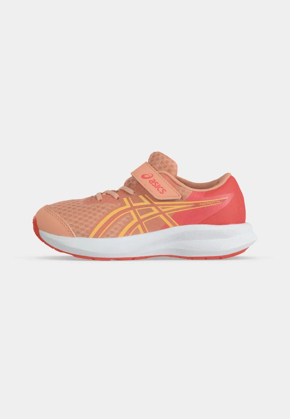Кроссовки Patriot 14 унисекс для бега по улицам Asics, Cantaloupe/Watermelon — фото 2