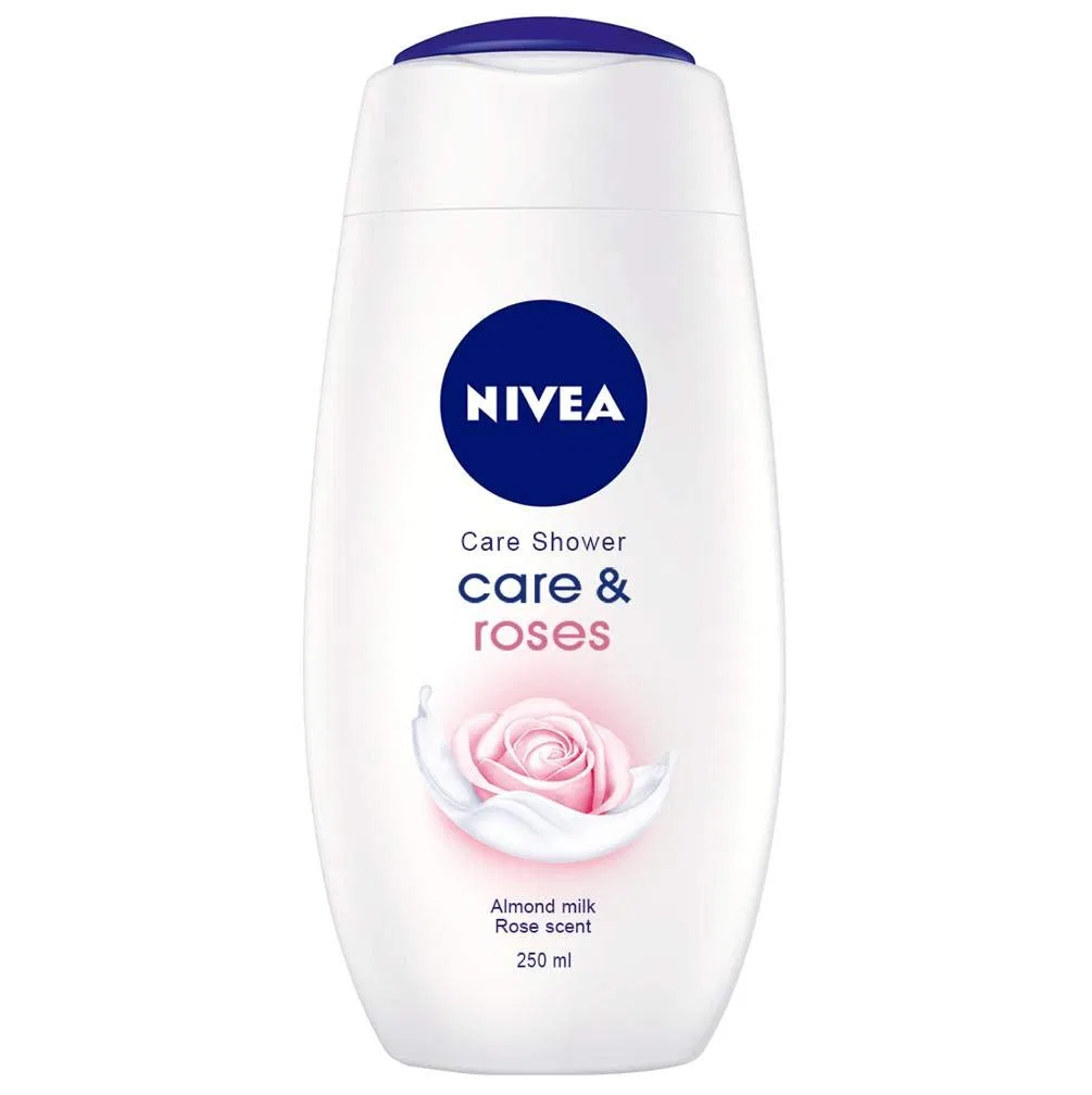 Гель для душа Care & Roses, NIVEA, 250 мл, Rose