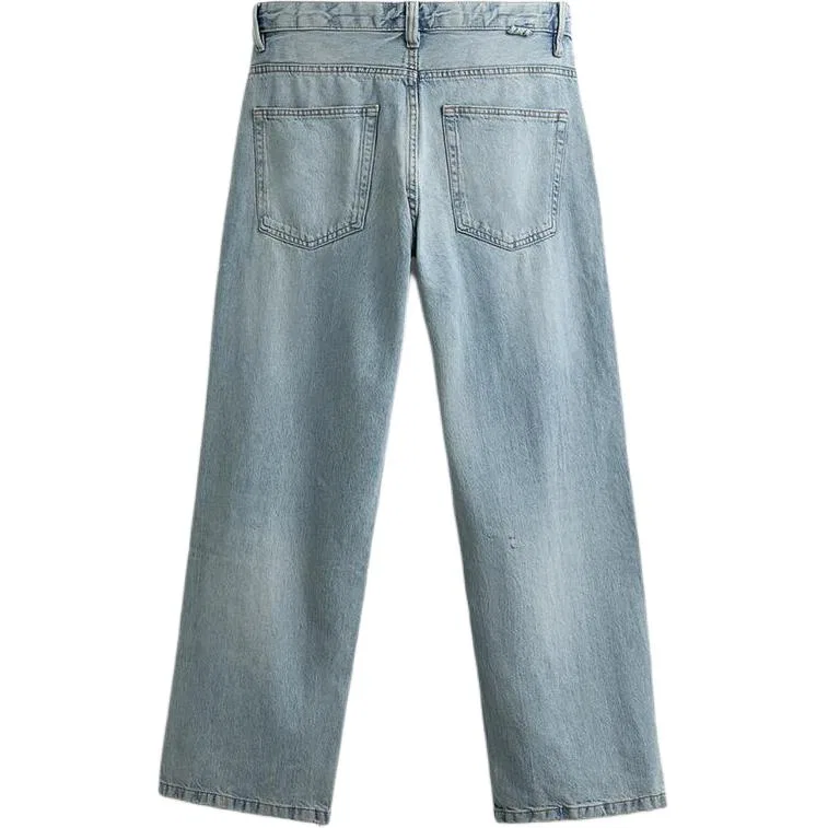 Мужские джинсы свободного кроя Light Blue ZARA, Light Blue — фото 3