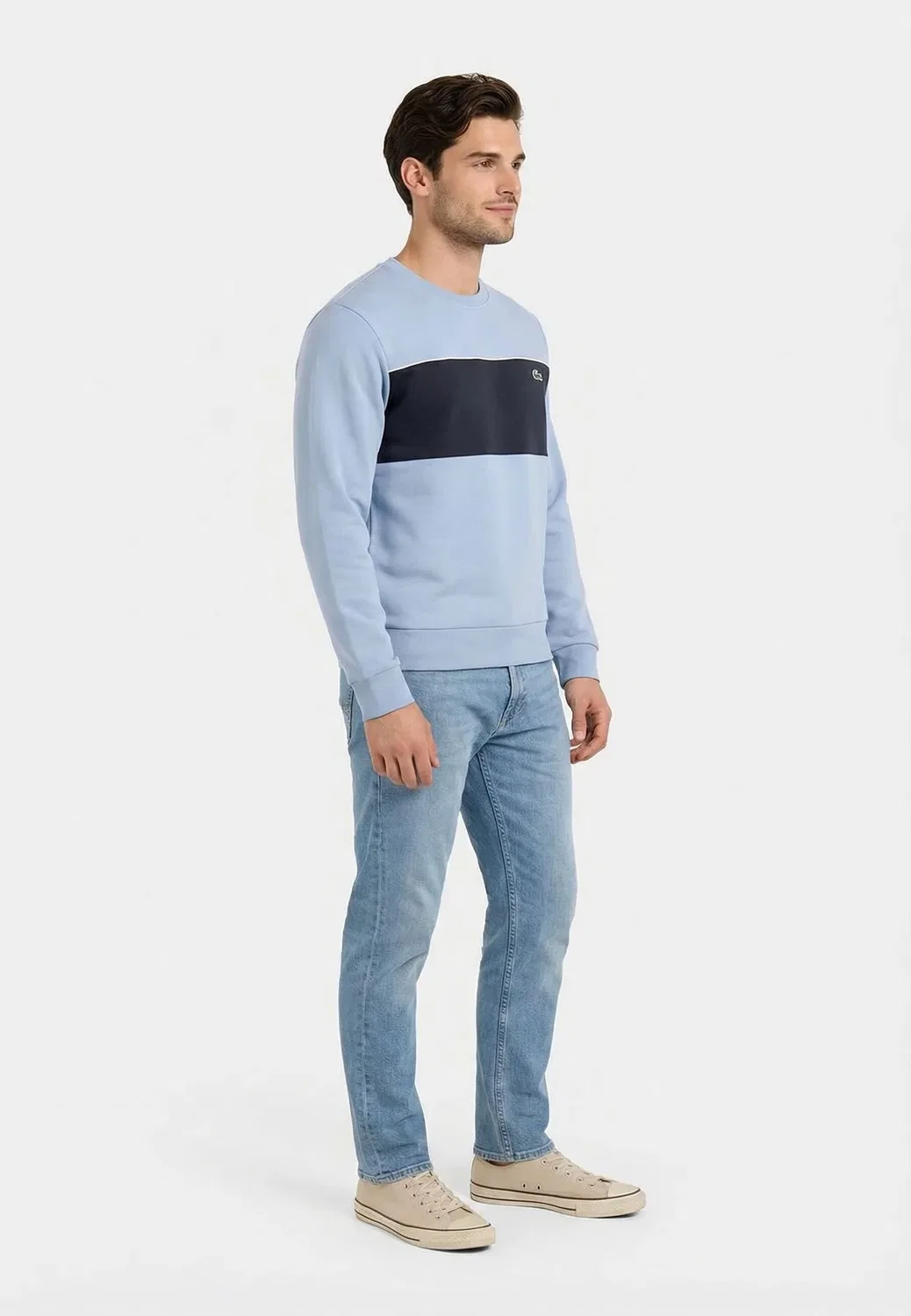 Sh0887 . - толстовка Lacoste, Bleu — фото 2