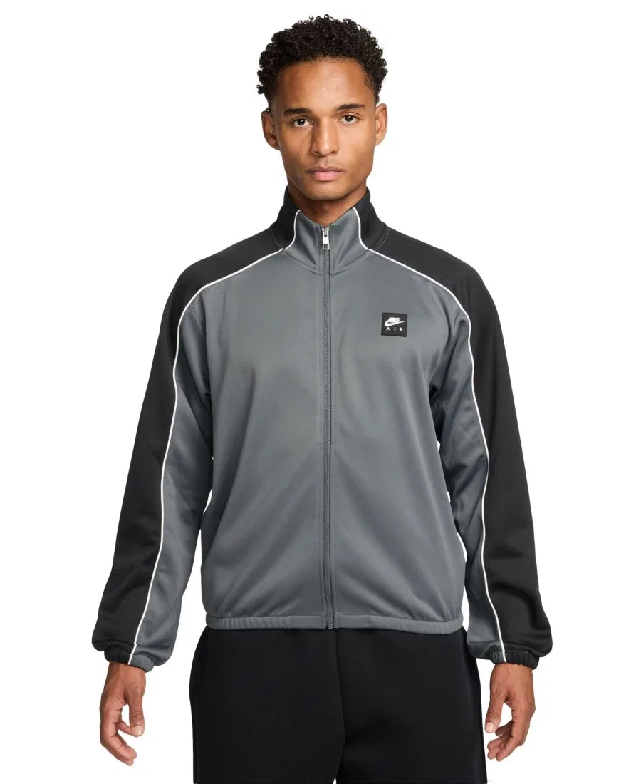 Куртка Nike Air Knit Front-Zip, Smoke Gray/Black