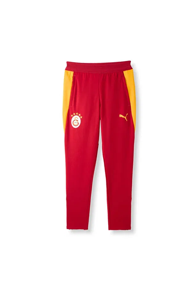 Детские тренировочные штаны для девочек с обычной посадкой Galatasaray Puma Kids 78764901 Gsstore, Red