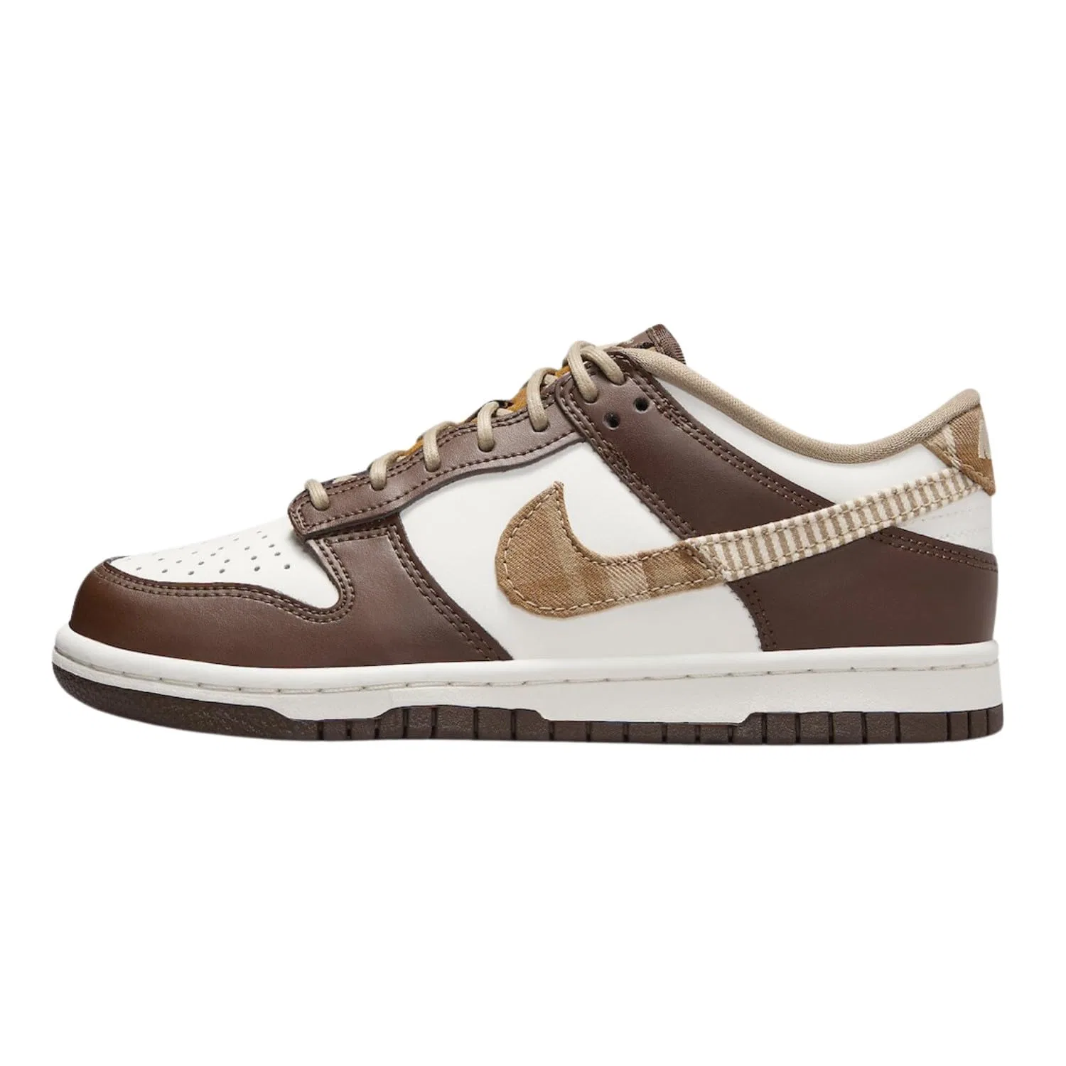 Детские кроссовки для мальчиков с принтом NIKE Dunk Low NIKE, Sailing Multicolor Sail