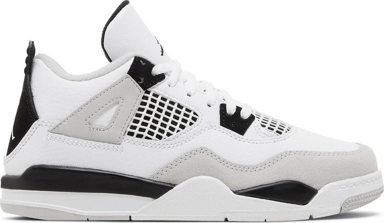 

Кроссовки Air Jordan 4 Retro PS Military Black, белый (Размер 27 RU), Серый;белый, Кроссовки Air Jordan 4 Retro PS Military Black, белый (Размер 27 RU)