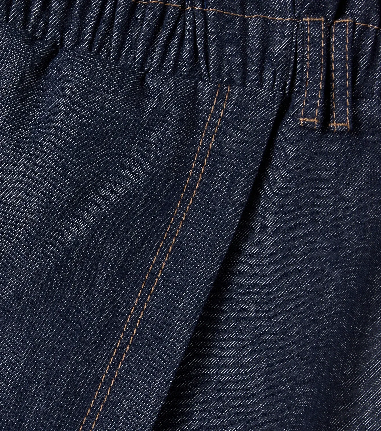 Шорты джинсовые Brunello Cucinelli Kids, синий — фото 2