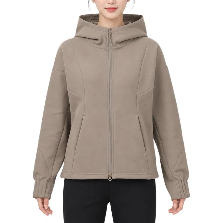 Женская куртка с капюшоном Adidas FOS Jackets, Khaki