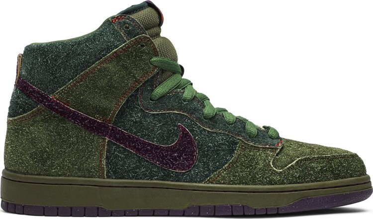 

Лимитированные кроссовки Nike Dunk High Premium SB 'Skunk', черный