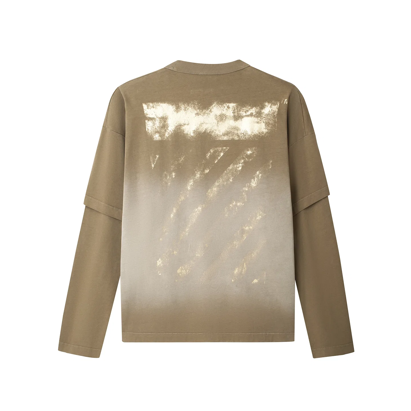 OFF-WHITE Детская футболка с принтом OFF WHITE, Colorful Blue — фото 4