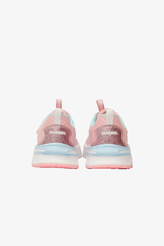 Детские повседневные туфли для мальчиков с принтом Hummel, Coral Pink — фото 3
