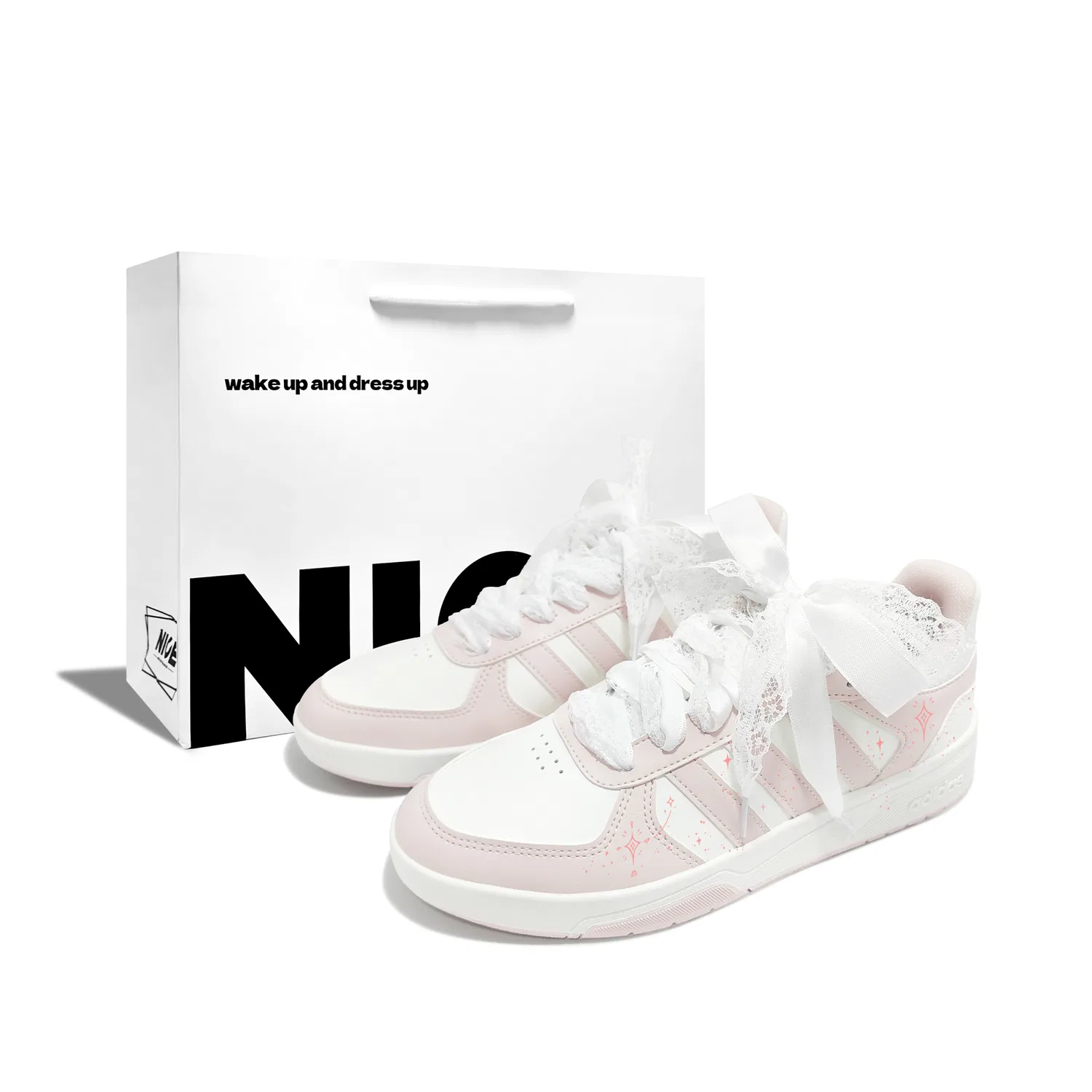 Кроссовки Pink Starry Sky Adidas Pink