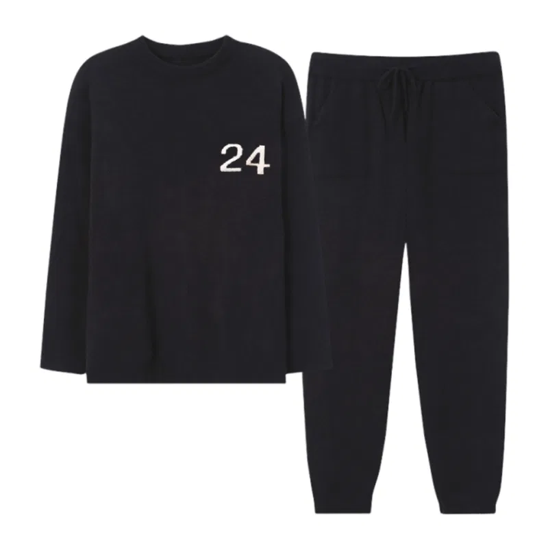 Детский комплект пижам Minimalist Style MINISO, Dark Gray