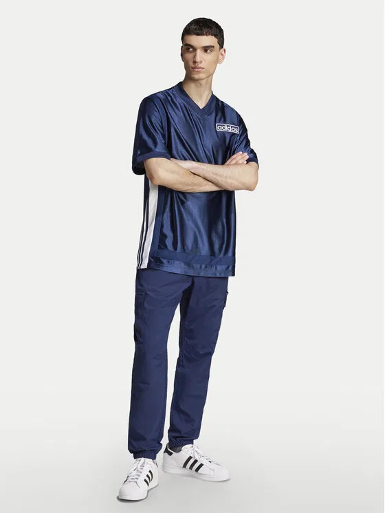 Футболка loose fit Adibreak Adidas, темно-синий — фото 2