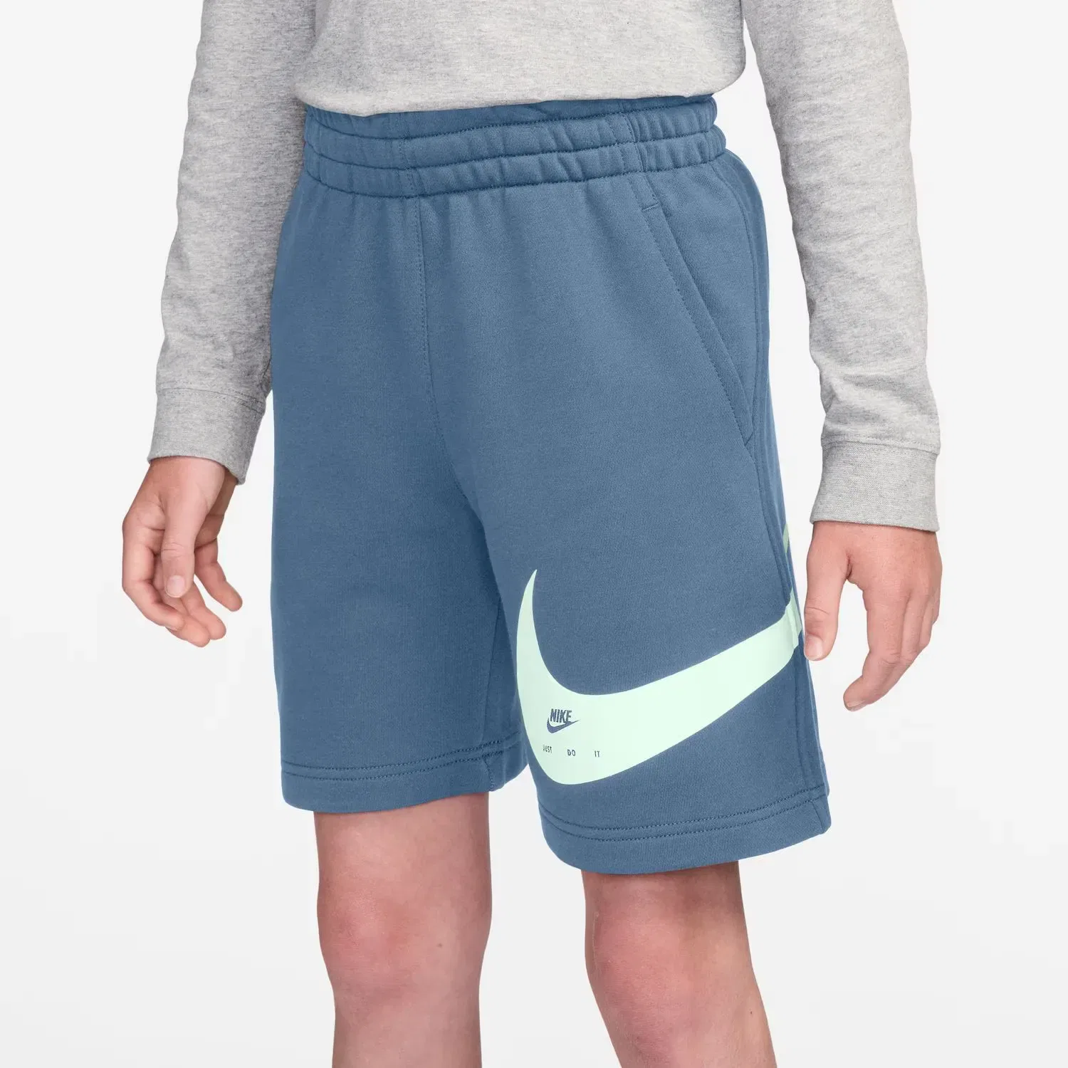 Детские шорты для мальчиков из футера Nike, Azul — фото 3