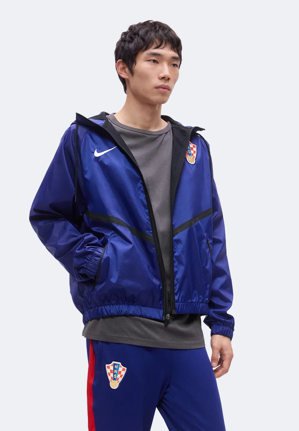 Мужской гимн Хорватии - форма национальной сборной Nike Performance, Deep Royal Blue/White — фото 4