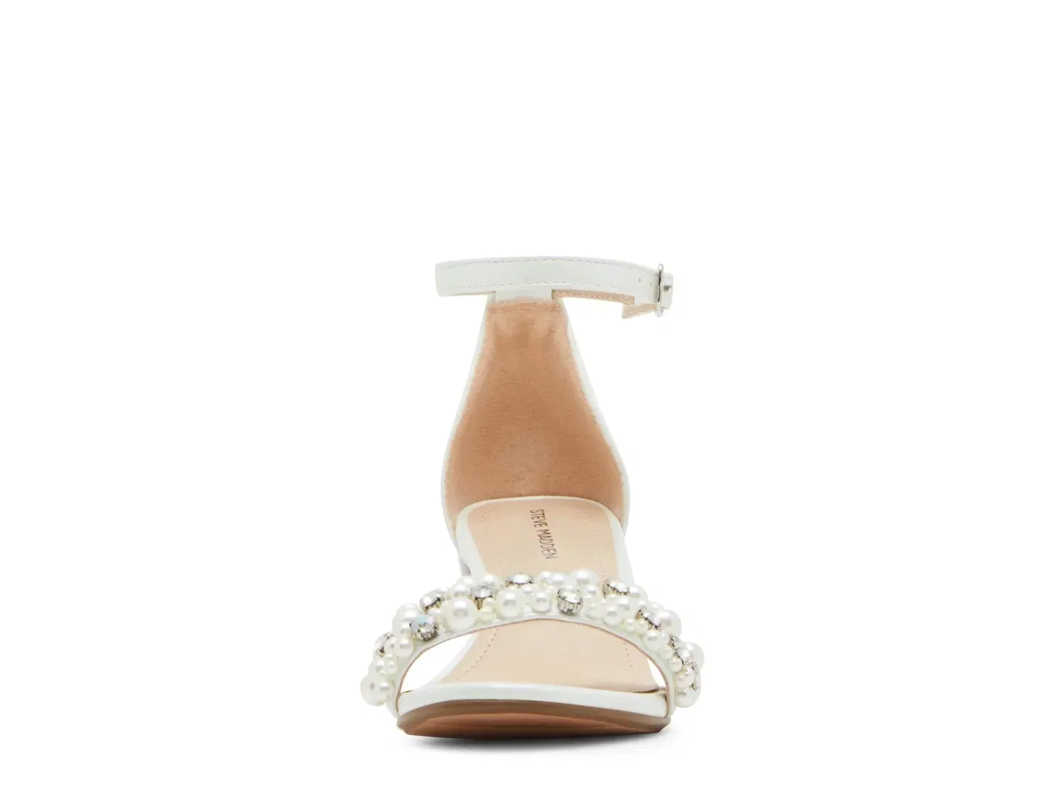 Босоножки Carrson на каблуке, Steve Madden, жемчужный — фото 4