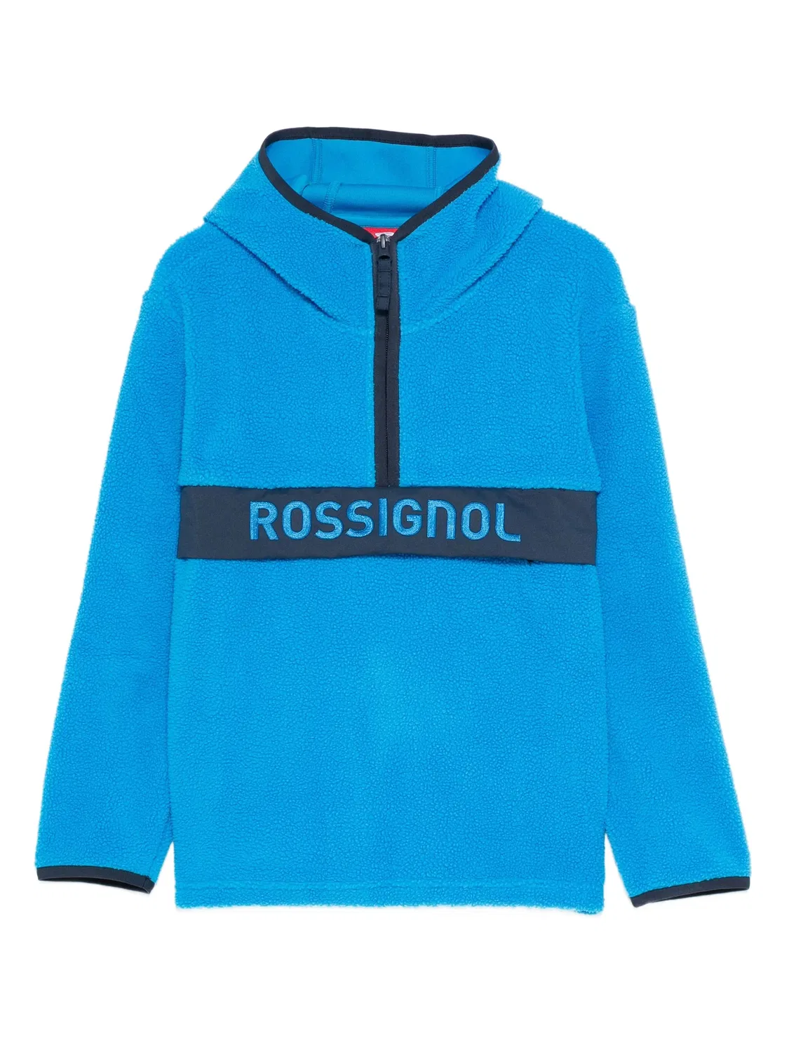 Худи с полузакрытым молнией и капюшоном Rossignol, синий
