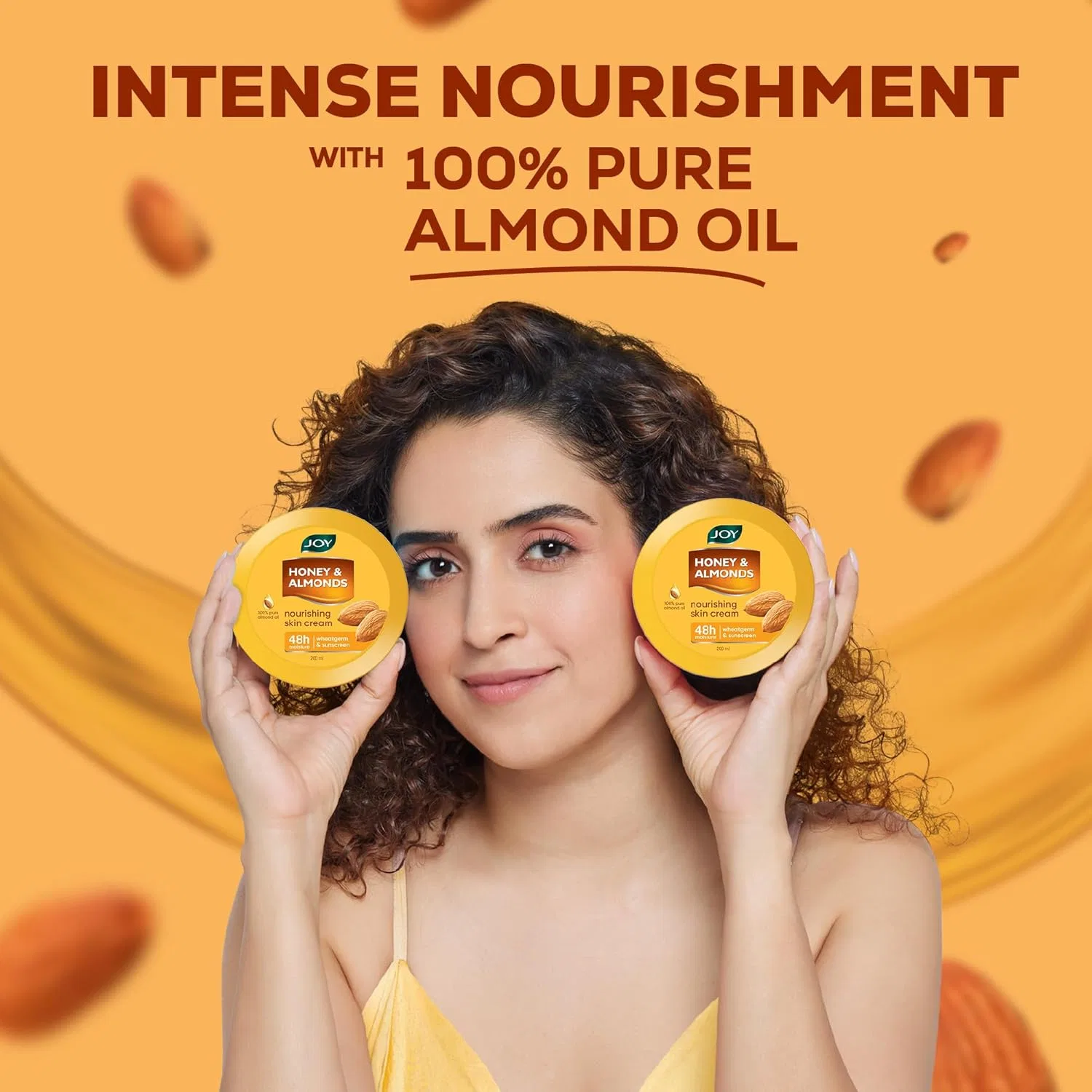 Питательный крем для кожи «Honey & Almonds» от Joy, 200 мл Joy — фото 2