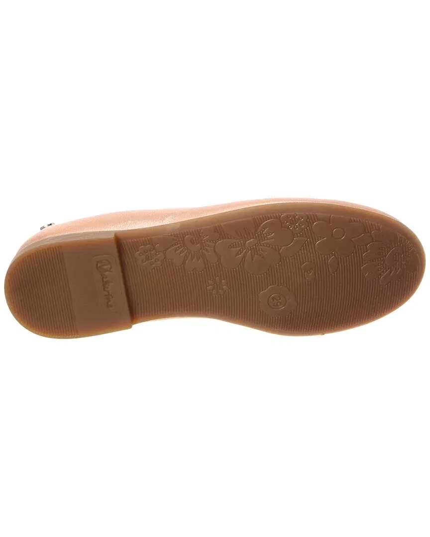 Детские сандалии для девочек с эластичным ремешком Naturino Valy Leather Flat, розовый — фото 4