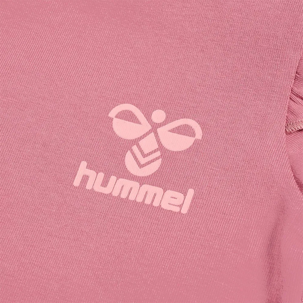 Боди с коротким рукавом и оборками Talya Hummel, розовый — фото 3