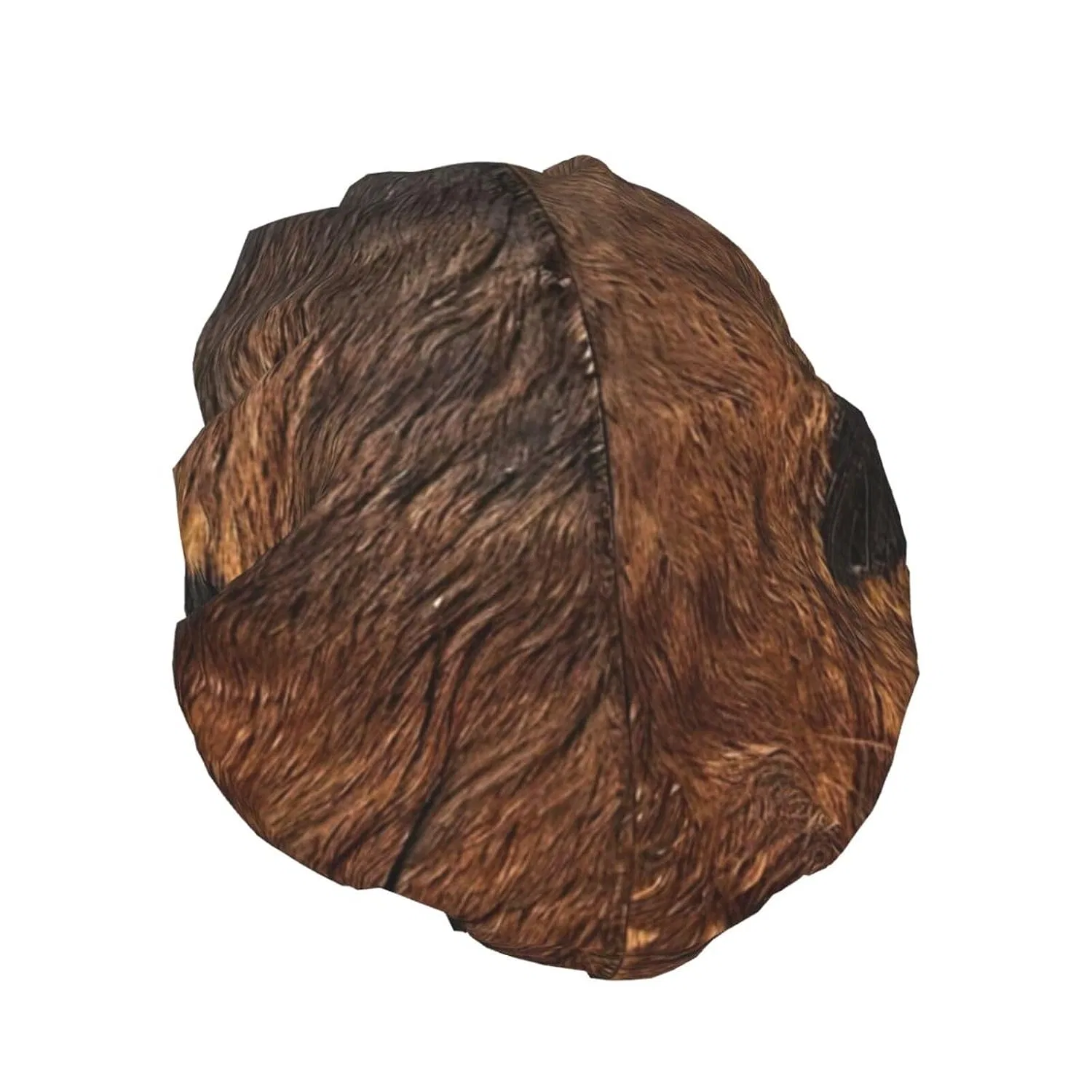Шапочка для душа FJQWKLF, 1 шт, 27 см, Brown Cowhide Art — фото 2