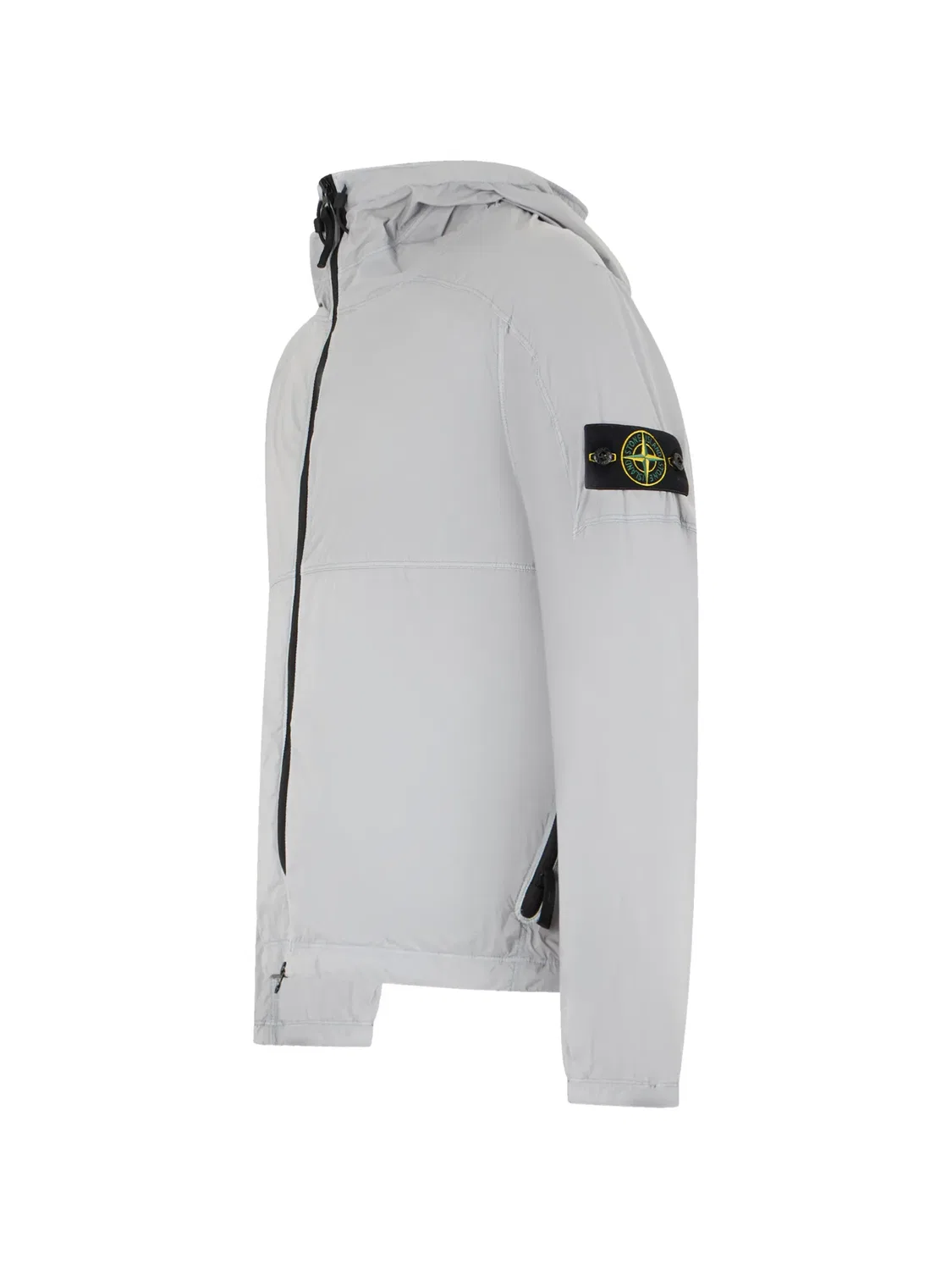 Куртка с капюшоном серого цвета Stone Island, серый — фото 2