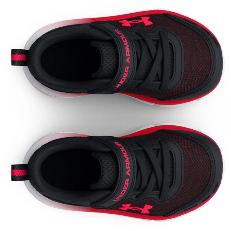 Детские кроссовки с шнуровкой BINF Assert 10 Under Armour, Schwarz — фото 2