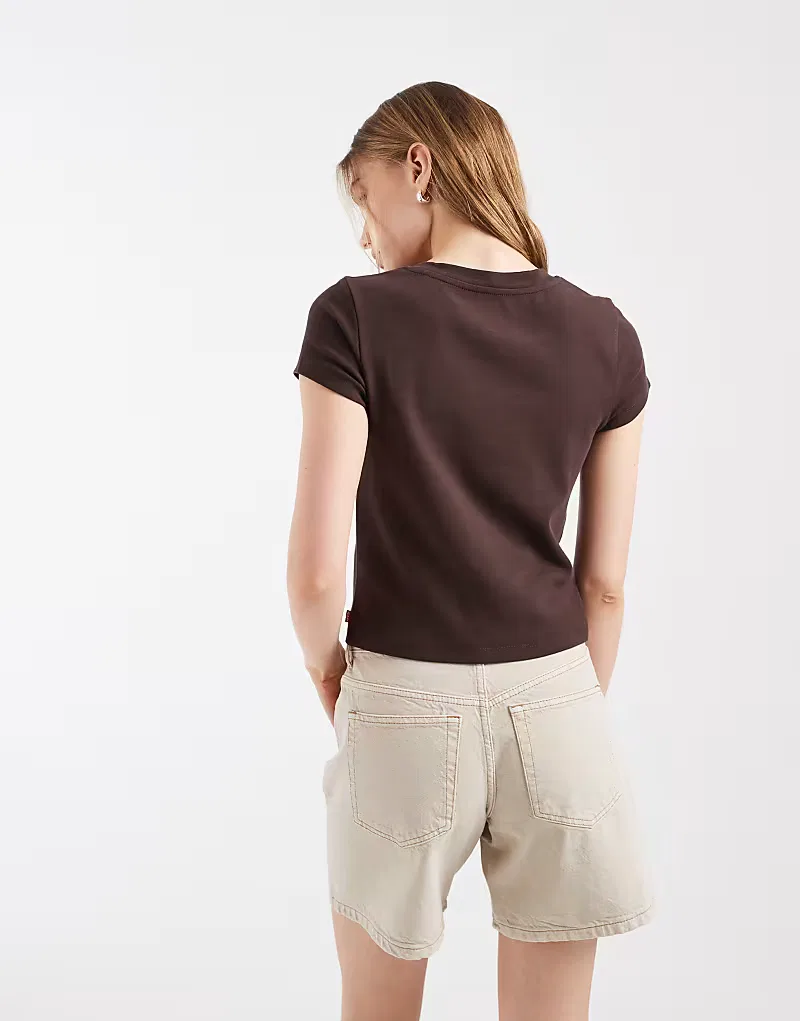 Футболка baby essential Levi's, коричневый — фото 4