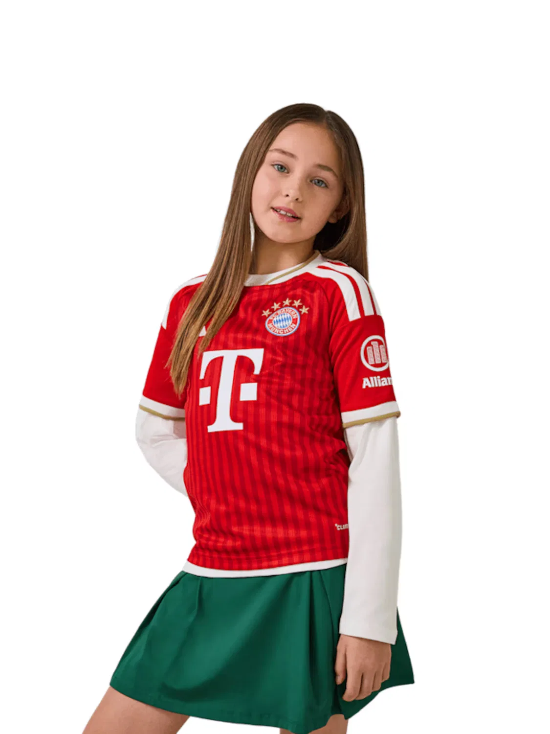 Футболка Adidas Performance Shirt FC Bayern München 26/27 красного цвета — фото 3