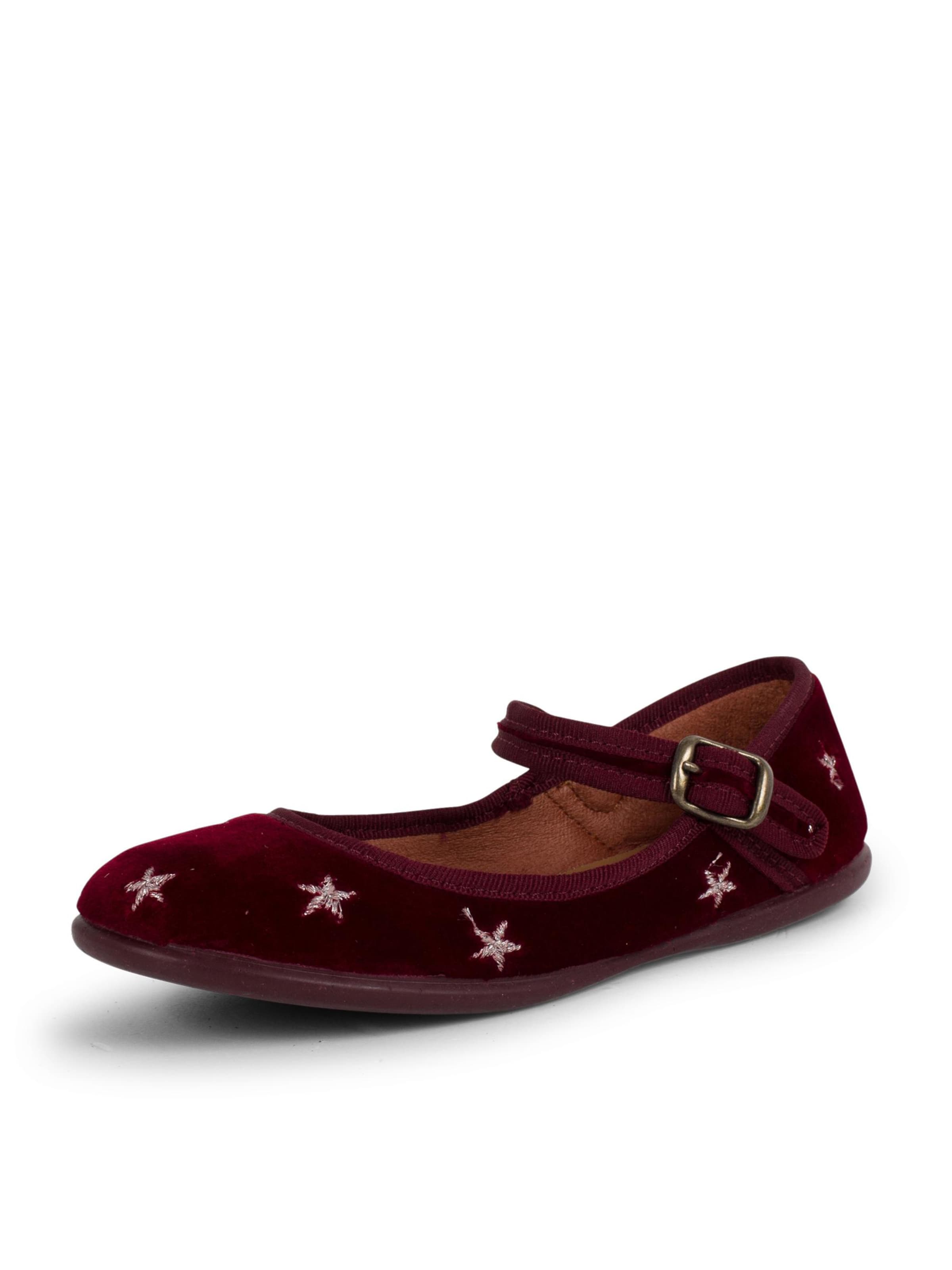 Pisamonas Балетки в цвете бордо
