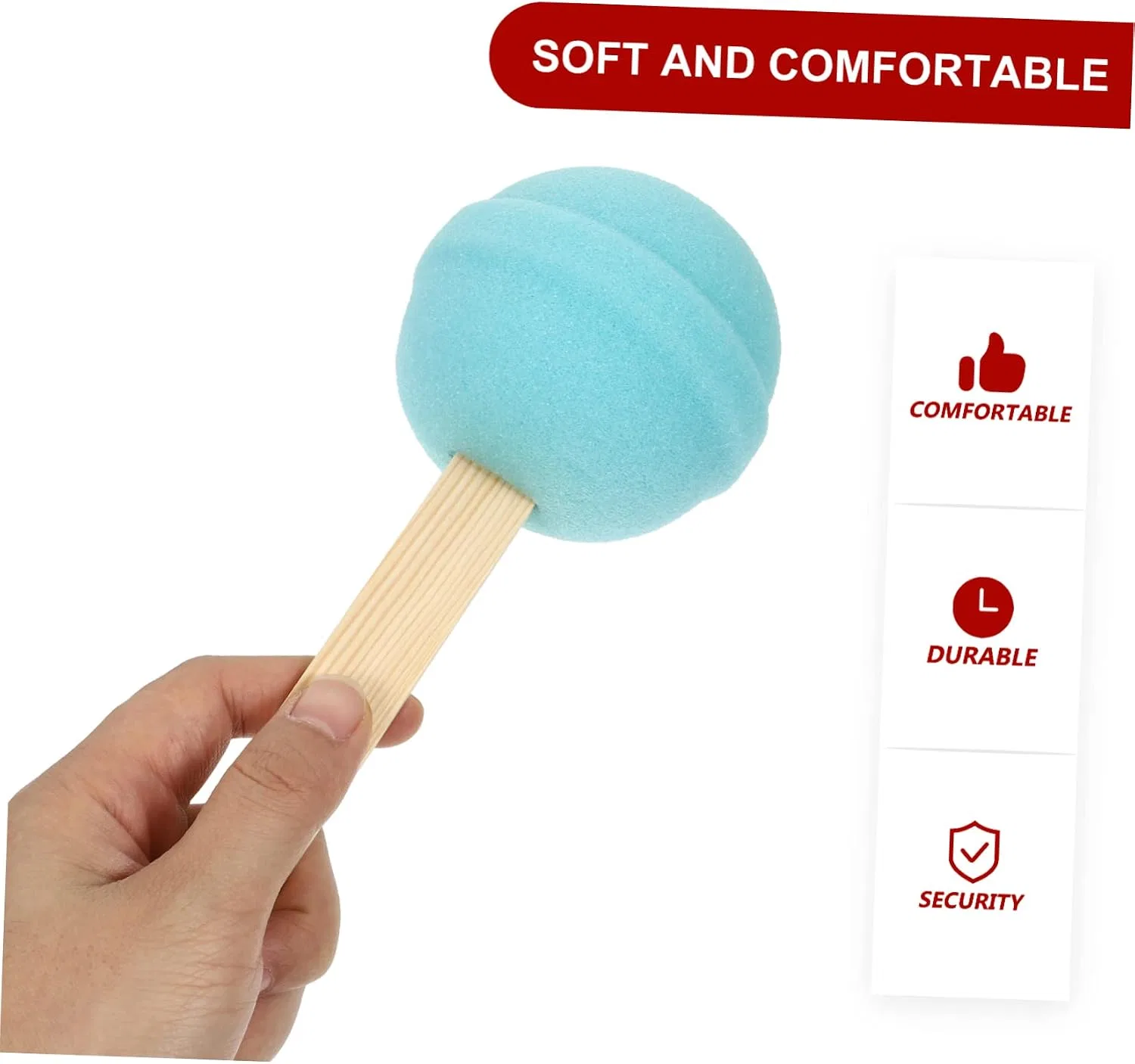 Губка для ванны Ultra Soft, Healeved, 20 шт, 18x40x8 см — фото 3