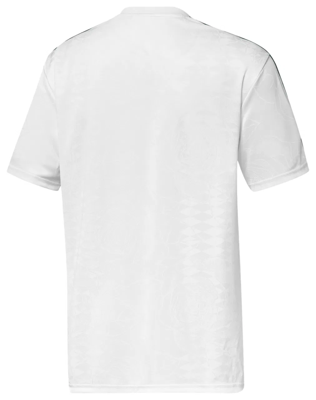 Мужская футболка Roses Poly Jersey Adidas, цвет White/Collegiate Green — фото 2